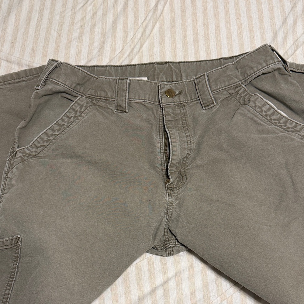 Carhartt Men's Cargo Pants in Tan 34x32